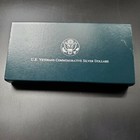1994 Us Veterans 3 Coin Silver Dollar Proof Commemorative Set Ogp Box Coa
