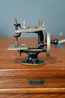 Vintage Singer Sewhandy Mini Sewing Machine Model 20 Antique Hand Crank