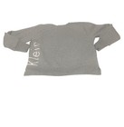Calvin Klein Sweatshirt Unisex Gray Small Lightweight Comfortable Solid Casual