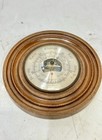 Maritime Antique Stormy Rain Change Fair Daymaster Thermometer Wooden Barometer