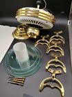 Casablanca Spirit Of Saturn Inteli-touch Ceiling Fan Brass White Vintage