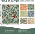 Vintage Floral Swedish Kitchen Dishcloth Dish Towel  6 Pcs   Retro Flower  Absor