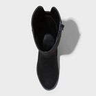 Cat   Jack Kids  Tall Boots Faux Suede Flocked Outsole Notched Topline