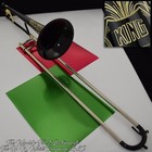 1954 Vintage King H  N  White 2b Liberty Trombone Black Lacquer 327635
