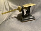 Antique Fairbanks Cast Iron   Brass Desk Postal Scale