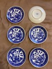 Vintage 1950s Blue Willow Fine China Childrens Playtea Set Of 26 Pieces