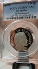1976 Seychelles 5 Rupees Pcgs Pr69dcam 7-sided Independence  S  Proof Issue