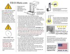 Fill-o-matic Premium Automatic Pool Water Leveler   salt Or Fresh Water