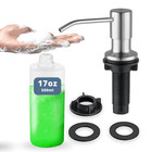 500ml Soap Dispenser For Kitchen Sink Counter     Top Refill 17oz Bottle