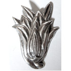 Vintage Mexican Silver Giant Flower Taxco Frida Era Style Antique Mexico Deco