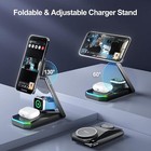 3in1 Wireless Charger Fast Charging Station Dock For Apple Watch Air Pods Iphone