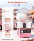 Acrylic Cotton Candy Machine Bubble Dome Cover Guard For 15 In Bowl Kb-38