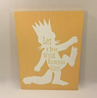 Where The Wild Things Are Wood Wall Plaques 15x11 Childs Room Decor Max   Carol