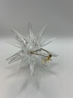 Vintage Atomic Starburst Ornament Candle Holder Acrylic Plastic