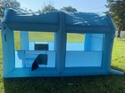 Inflatable Paint Booth 13ft Portable Motorcycle Car Painting Tent W  Blower Fan