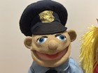 Sml Melissa   Doug Officer Simmons Puppet Rare With Cowgirl   4 