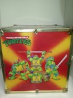 Vintage Tmnt Seward Teenage Mutant Ninja Turtles Wooden 16  Toy Box Chest W Tags