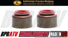 Raptor Rhino Grizzly 700 R Kibblewhite Red Viton Valve Stem Seals Set Of 4 Four