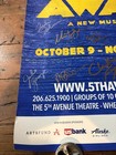 Cast Signed  Come From Away Musical Theatre Poster  2018  22x14  Seattle Wa