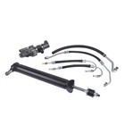 Small Block Power Steering Kit Cylinder hose Set Replacement For Chevy Corvette
