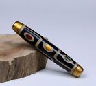 Tibetan Nepalese Himalayan Old Dzi 9 Eye Talisman Beads Amulet
