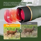 20-60x Hd Spotting Scope 70mm Fmc Lens Bak4 Prism Wide Fov Bird Watching Scope