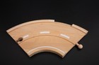 Brio Short Double Curved Wood Railway Train Track