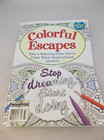 Lot Of 5 Adult Coloring Books New Peace   Love Animals Garden