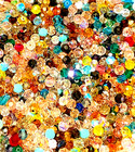 Swarovski Crystals- Assorted  Colors Beads Lot-  4mm Round-  250 Pieces Genuine