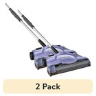Cordless Carpet Sweeper 12in Rechargeable Floor Cleaner Lightweight Pet Hair New