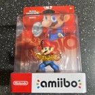 Mario Amiibo Figure Super Smash Bros Nintendo Switch New Sealed Authentic