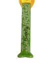 2008 Pez Tweety Bird Dispenser     Yellow Crystal Head With Green Floral Stem