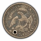 1833 H10c Capped Bust Silver Half Dime - Vf  - Value Coin - Sku-t2824