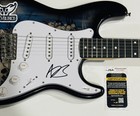 Andy Black Signed Skull Electric Guitar The Black Veil Brides Jsa Coa