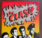 1981 The Clash Concert Poster Bond International Casino Nyc Broadway Sandinista 