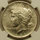 1921 Peace Dollar   High Relief  Ngc Ms-61   Looks Much  Much Better 