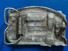 1983 American Commemorative Fire Fighter Belt Buckle Arroyo Grande Le 475 5000