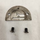 Singer Sewing Machine 28-3 Antique 1908 Original Part  Needle Throat Plate