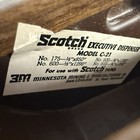 Vintage 3m Scotch Faux Walnut Woodgrain Weighted Tape Dispenser Mcm Office 
