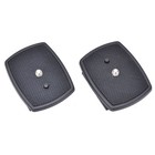 2pcs Tripod Quick Release Plate Screw Adapter Mount Head  Camera Uni -lq