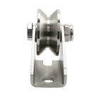 Pulleys V Groove Pulley Wheel Steel Stainless Steel Wire Cable Rope Pulley