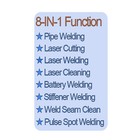 1500w 5in1 Battery Welder Metal Handheld Laser Welding Cutting Cleaning Machine