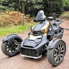 Protection Adjustable Sport Windshield For Can-am Ryker 600 900 Rally 2019-2023