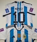 Messi Argentina 2023 New Jersey Hand Signed With Coa Certificate Of Authenticity