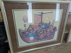 Huge Lot Lithograph Signed Framed By Amram Ebji And Mordechai Rosenstein Judaica