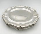 Rare Set 5 Dinner Plates Old Sheffield Plate Georgian C1820