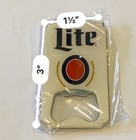 Miller Lite Metal Key Chain Bottle Openers Brand New   Great Value