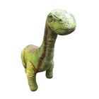 Vintage 1992 Applause Brontosaurus Dinosaur Plush Toy Large Green Stuffed Animal