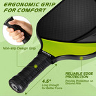 Usapa Approved Graphite Pickleball Paddle Set With 4 Balls   Portable Bag
