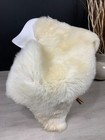Natural  Colors Sheepskin Rug Pelt Genuine Soft Seat Cover Pet Bed Throw